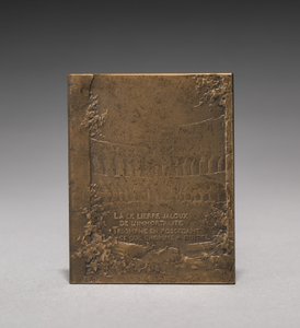 Medaille Rückseite