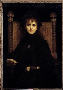 Porträt von Madame Georges Bizet (1849-1926)