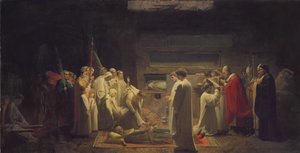 Die Märtyrer in den Katakomben, 1855