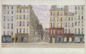 Nr. 8 bis Nr. 16 rue du Four, Paris, Frankreich, 1893 von Jules Gaildrau