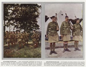 Schottische Infanterie von Jules Gervais Courtellemont