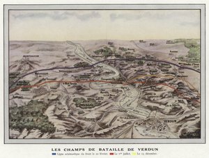Die Schlachtfelder von Verdun