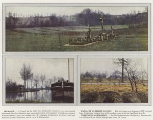 Sermaize, Canal de la Marne au Rhin, Deutsche Schützengräben von Jules Gervais Courtellemont