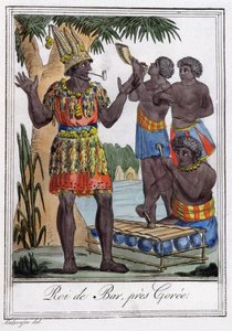 König von Bar, Insel Gorée, Senegal