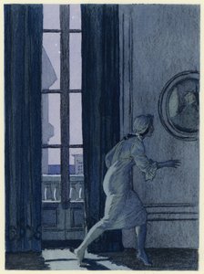 Illustration für die Memoiren von Casanova von Jules Marie Auguste Leroux