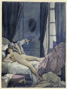 Illustration für die Memoiren von Casanova