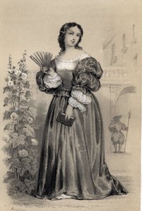 Vittoria Colonna, Markgräfin von Pescaire, italienische Schriftstellerin aus dem frühen 16. Jahrhundert von Jules and Raunheim Hermann David