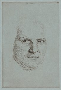 Maske des Abbé Raynal von Jules de Goncourt, after Maurice Quentin