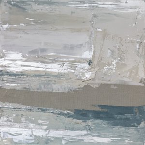 Schichten aus Grau, Weiß und Beige