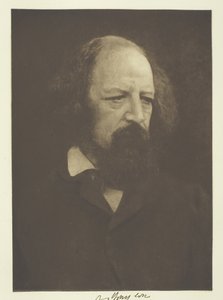 Alfred, Lord Tennyson, 1866, gedruckt ca. 1893 von Julia Margaret Cameron