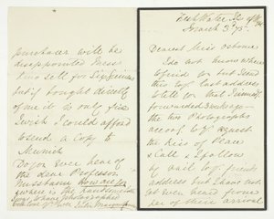 Autographenbrief