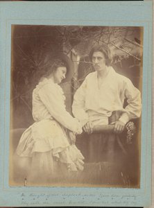 "Er dachte an diesen scharfen Blick, den Mutter ihm gestern gab" von Julia Margaret Cameron