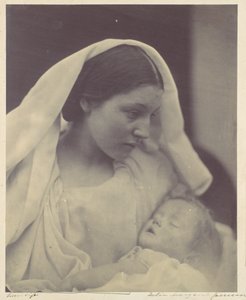 Die ruhende Madonna von Julia Margaret Cameron