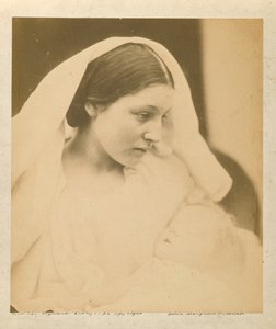 La Madonna Riposata - Ruhend in Hoffnung, 1864 von Julia Margaret Cameron