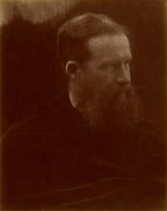 [Porträt eines Mannes mit Bart] von Julia Margaret Cameron