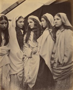 Die fünf törichten Jungfrauen von Julia Margaret Cameron