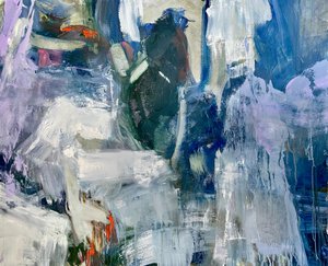 Indigo Lavendel Fluss von Julia Purinton