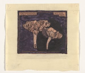 Pilze von Julie de Graag (signed by artist)