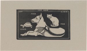 Akbar, Max, Katze von Julie de Graag