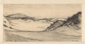 Dünenlandschaft bei Groet