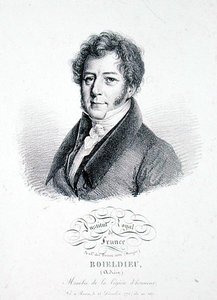 Francois Adrien Boieldieu, 1828 von Julien Leopold (after) Boilly