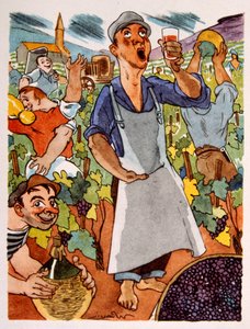 Französischer Weinberg 1944