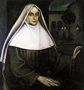 Porträt einer Nonne, 20. Jahrhundert von Julio Romero de Torres