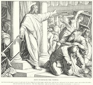 Jesus reinigt den Tempel