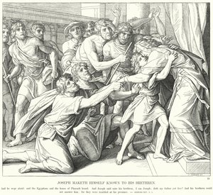 Joseph gibt sich seinen Brüdern zu erkennen von Julius (after) Schnorr von Carolsfeld