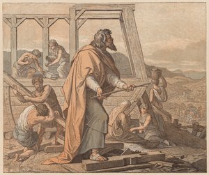Der Bau der Arche, Genesis, VI