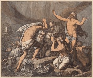 Die Sintflut, Genesis, VII