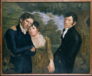 Kopie von Wir drei von Philipp Otto Runge von Julius August Friedrich Theodor von Ehren