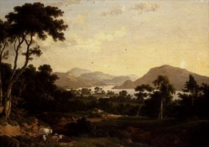 Ullswater: vom Gowbarrow Park von Julius Caesar Ibbetson