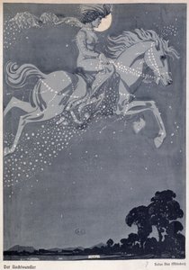 Der Nachtwanderer von Julius Diez
