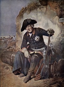 Friedrich der Große, König von Preußen von Julius Friedrich Anton (after) Schrader