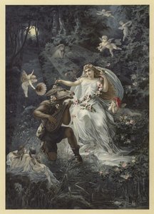 Illustration für Ein Sommernachtstraum von Julius Hoeppner