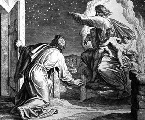 Abraham erhält Gottes Befehl, Harran zu verlassen