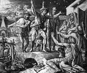 Anbetung der Hirten von Julius Schnorr von Carolsfeld
