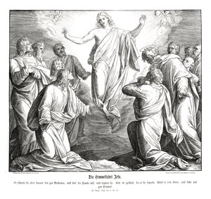 Himmelfahrt Christi, Evangelium nach Lukas