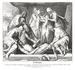 Begräbnis Jesu, Evangelium nach Johannes