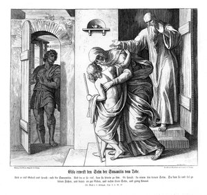 Elisa erweckt den Sohn der Schunemiterin, 2 Könige
