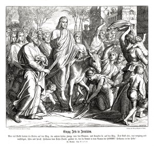 Einzug Jesu in Jerusalem