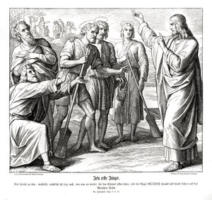 Jesus und Nathanael, Evangelium nach Johannes