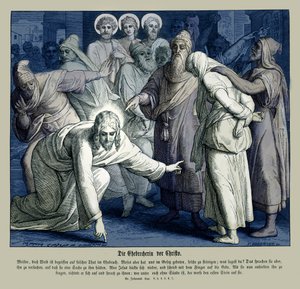 Jesus und die Ehebrecherin, Evangelium nach Johannes