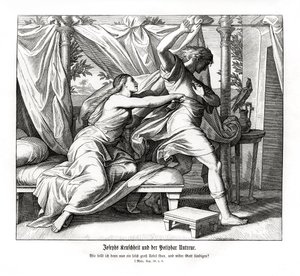 Joseph weigert sich, mit Potiphar zu schlafen, Genesis