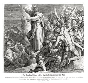 Teilung des Roten Meeres, Exodus