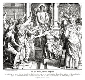 Pontius Pilatus von Julius Schnorr von Carolsfeld