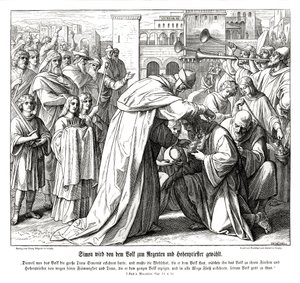 Simon wird zum Hohepriester ernannt