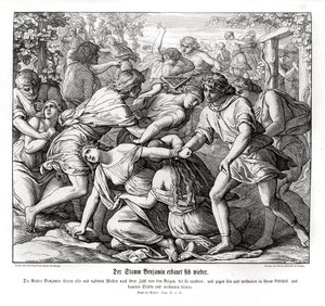 Söhne Benjamins und die Töchter von Shiloh, Richter