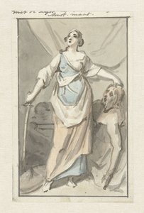Judith mit dem Kopf des Holofernes von Jurriaan Andriessen